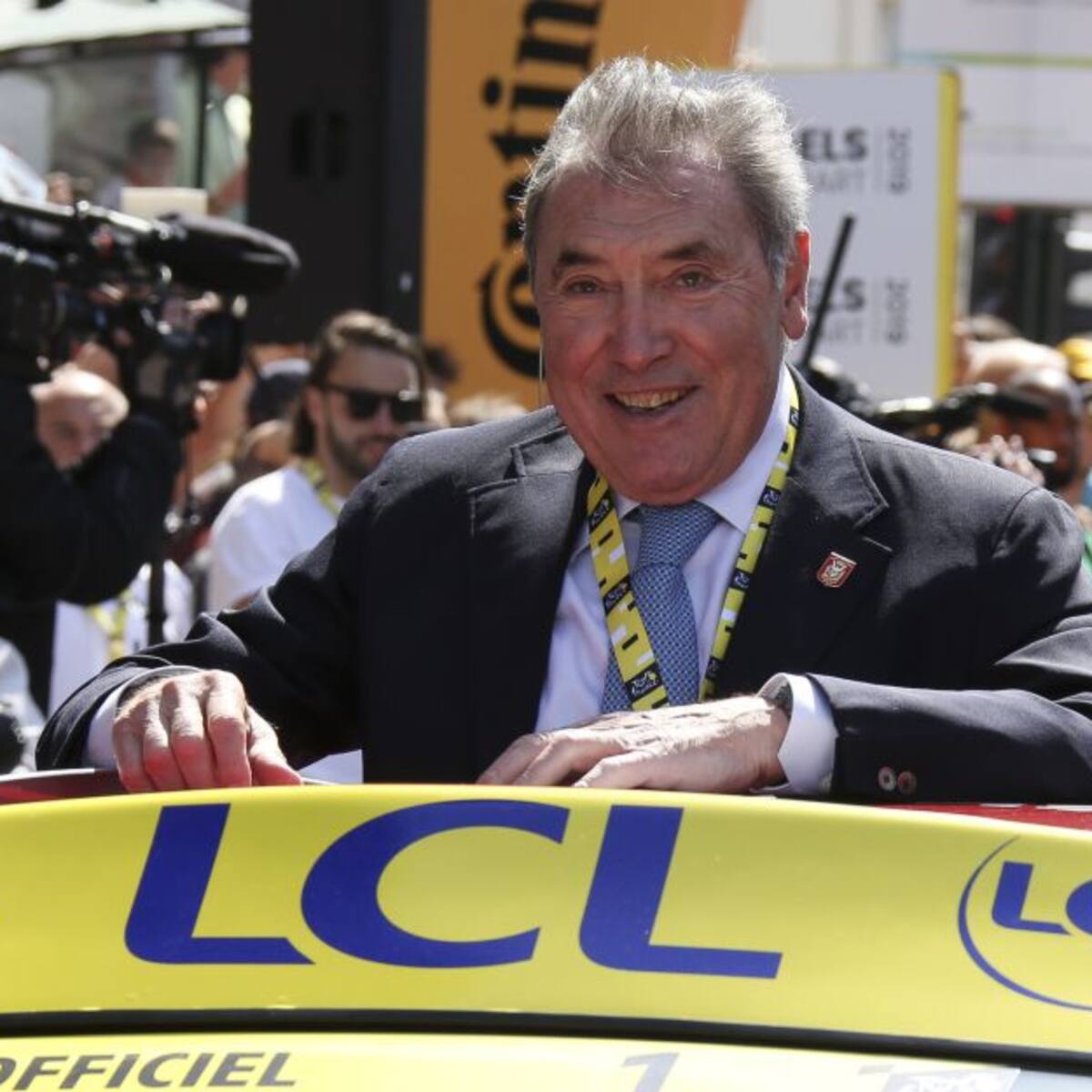 Ingresado el ciclista Eddy Merckx, de 80 años, por una infección en la cadera