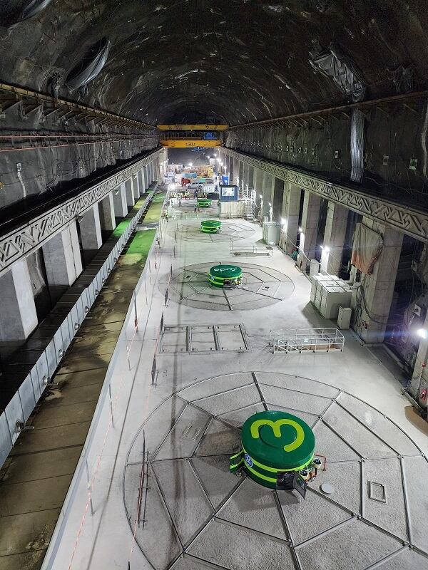 Casa de máquinas Hidroituango- foto Caracol Radio