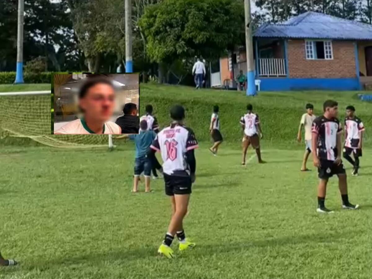 Batalla campal en un partido de fútbol aficionado en el Quindío dejó tres jóvenes heridos