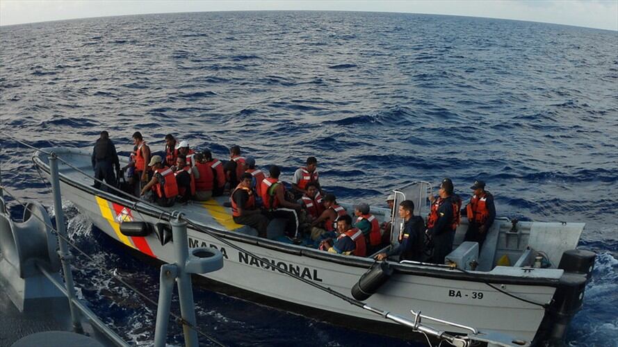 Pesqueros nicaraguenses. Foto: Colprensa