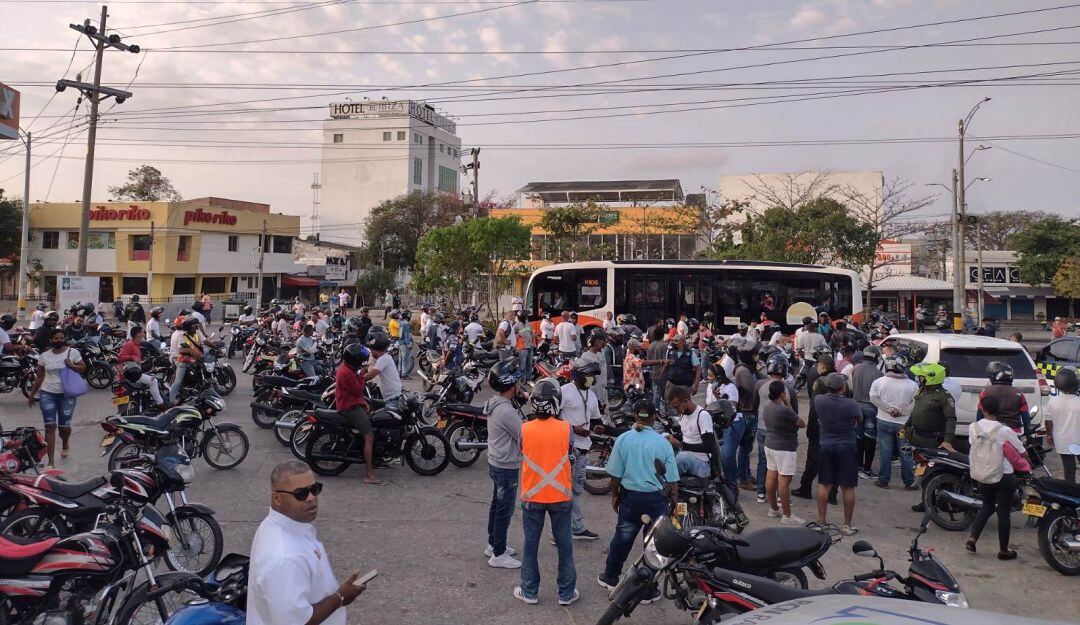 En un 40% disminuyeron las ventas en la ciudad por culpa del paro de los mototaxistas