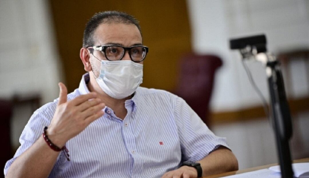 Gobernador de la región Silvano Serrano 