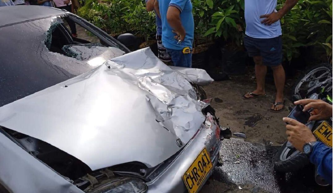 Niño muere en accidente