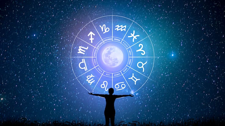 Signos del zodiaco en un círculo del horóscopo (Foto vía GettyImages)