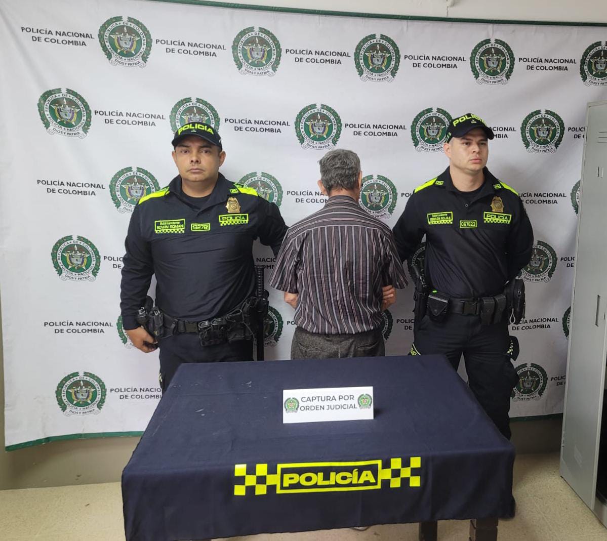 Adulto capturado por abusar de una menor en Medellín- foto policía