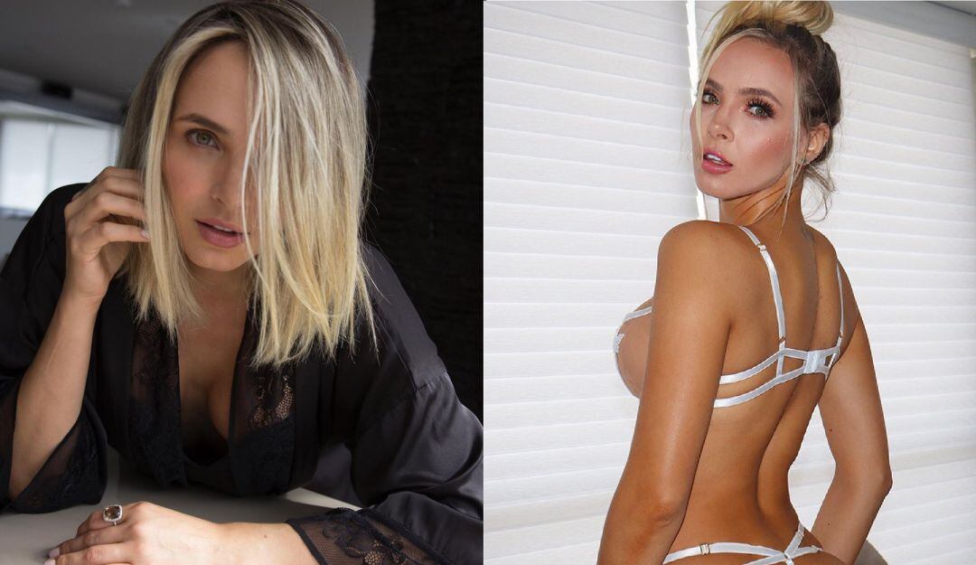 (VIDEOS) Elizabeth Loaiza posó con lencería rojo pasión y negro lujuria