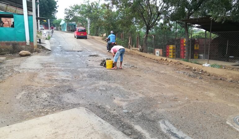 Huecos en las vías de Cúcuta
