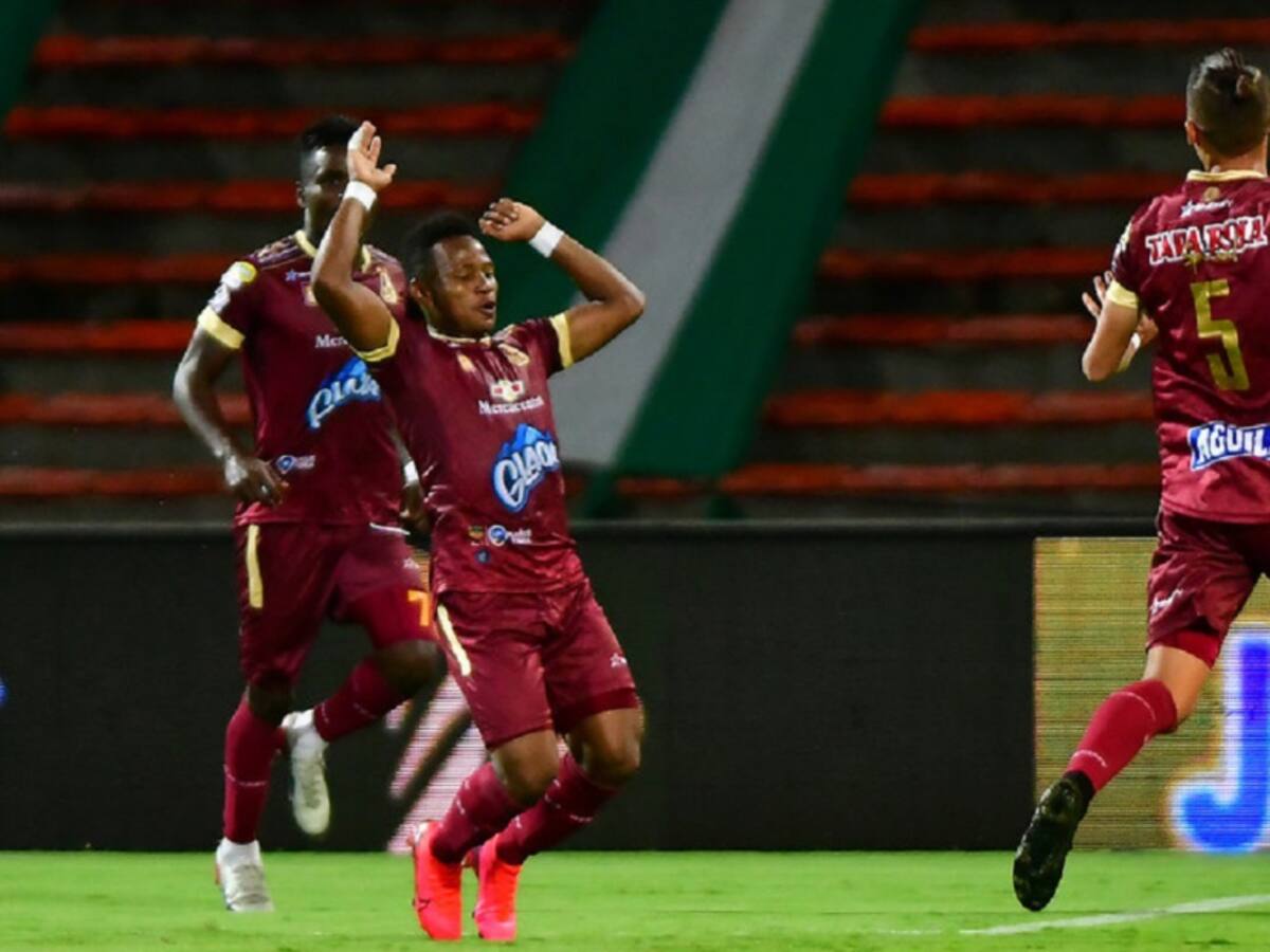 El líder Tolima le repitió la dosis a Nacional y lo venció en Medellín