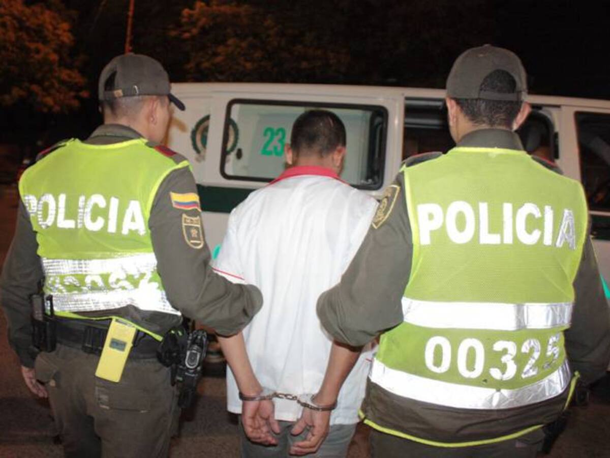 Capturado en flagrancia un hombre que agredió a un vigilante en Cartagena