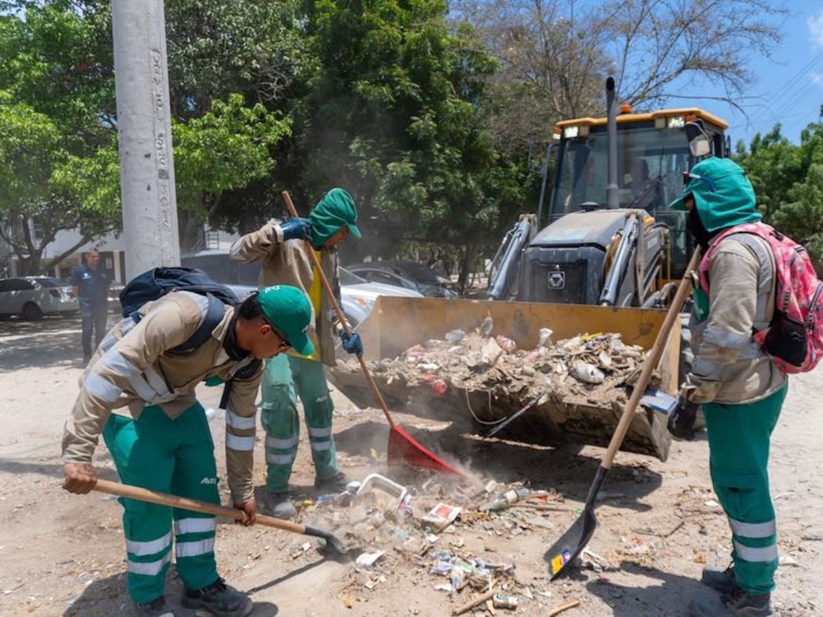 Recolectadas 1.200 toneladas de residuos sólidos en Santa Marta