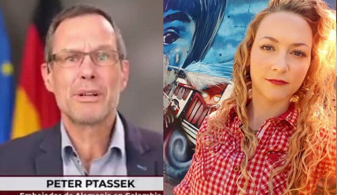  Peter Ptassek y Rebecca Linda Marlene Spröser.