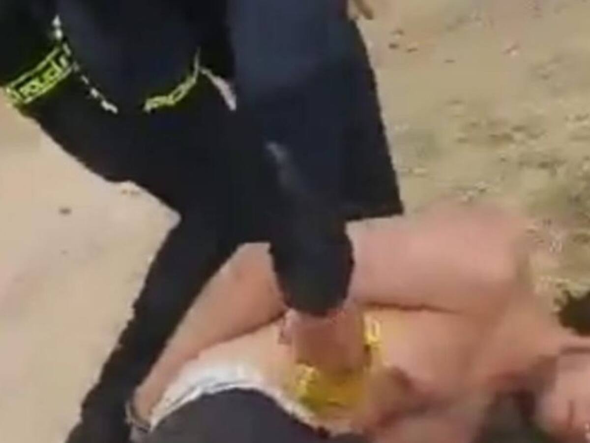 Denuncian presunto exceso de fuerza de la policía en Villa de Leyva