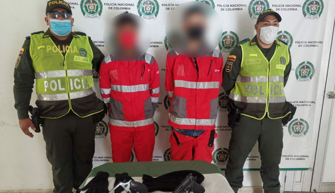 Capturados por intento de robo