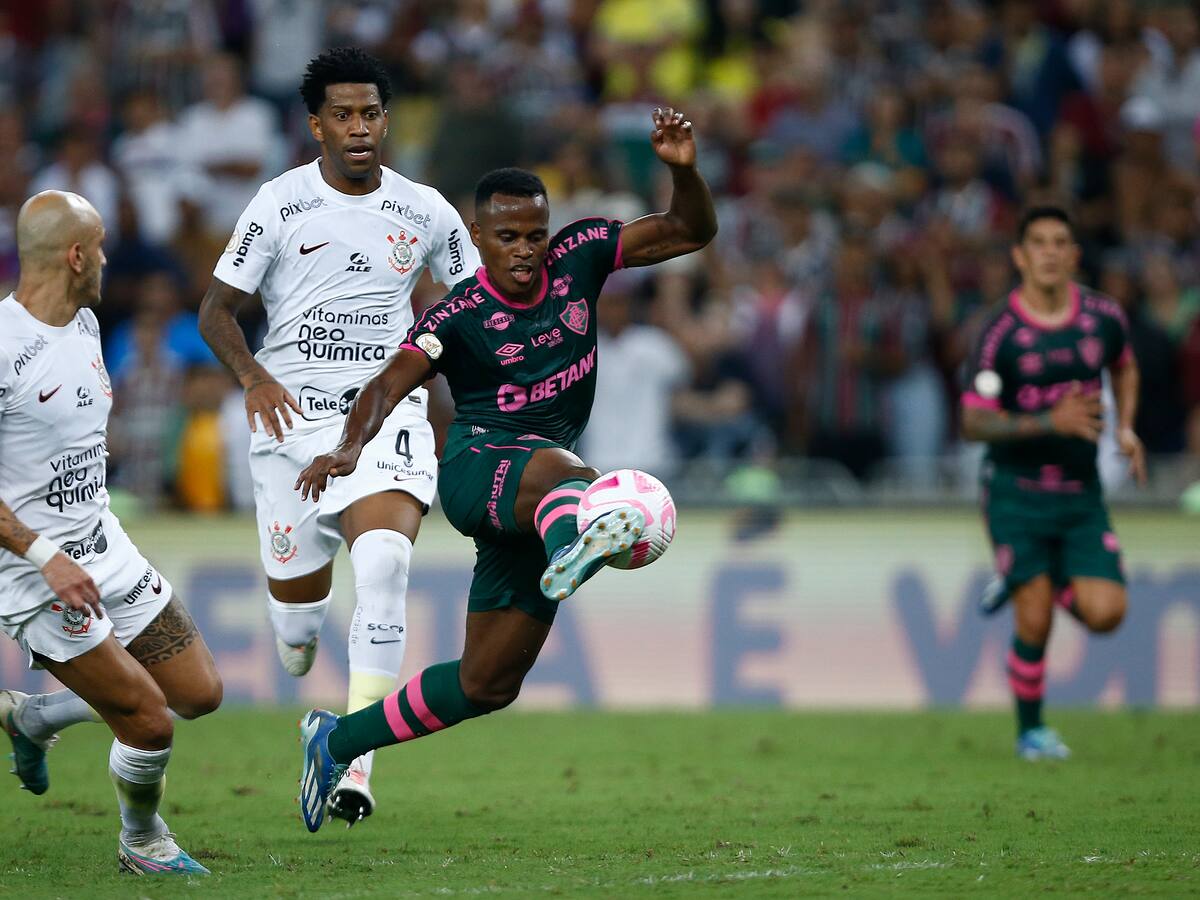 Video: Jhon Arias, autor del gol que salvó a Fluminense en el duelo ante Corinthians