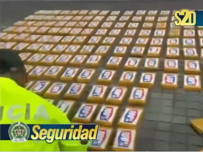Incautación de cocaína en Jamundí / Foto: Policía Nacional