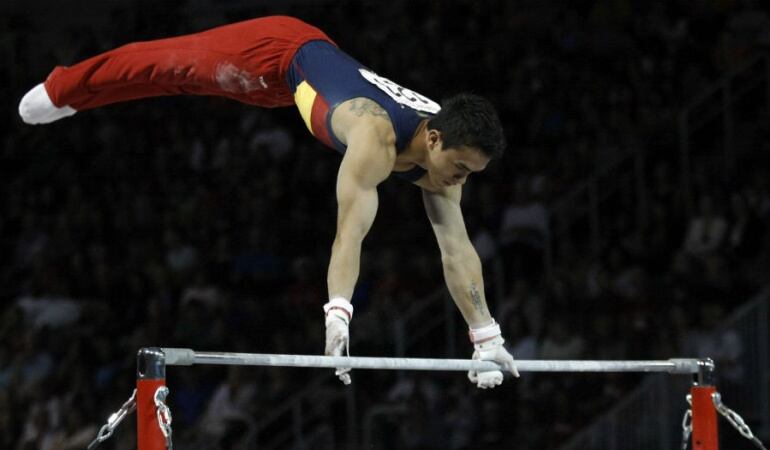 Jossimar Calvo Moreno representando a Colombia en competencia 