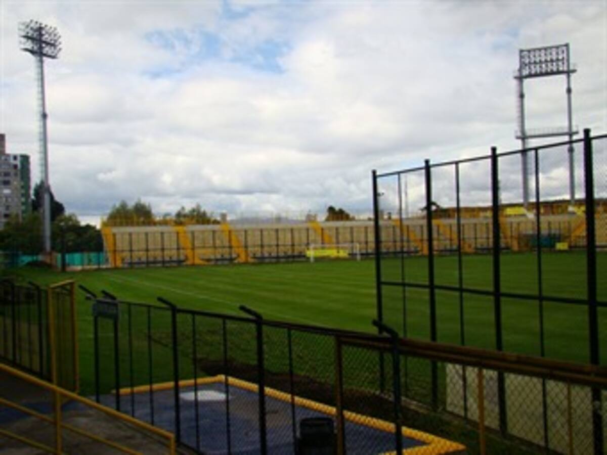 El estadio de Techo se ilumina este viernes para el juego entre La Equidad y Once Caldas