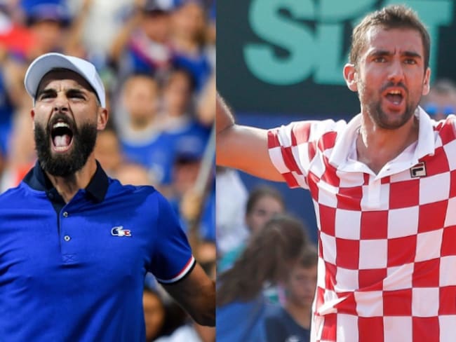 Francia y Croacia, a un paso de la final de la Copa Davis