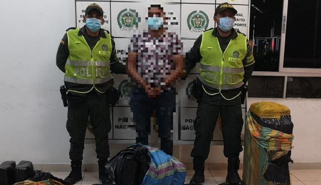 Incautación de marihuana en vías del Tolima
