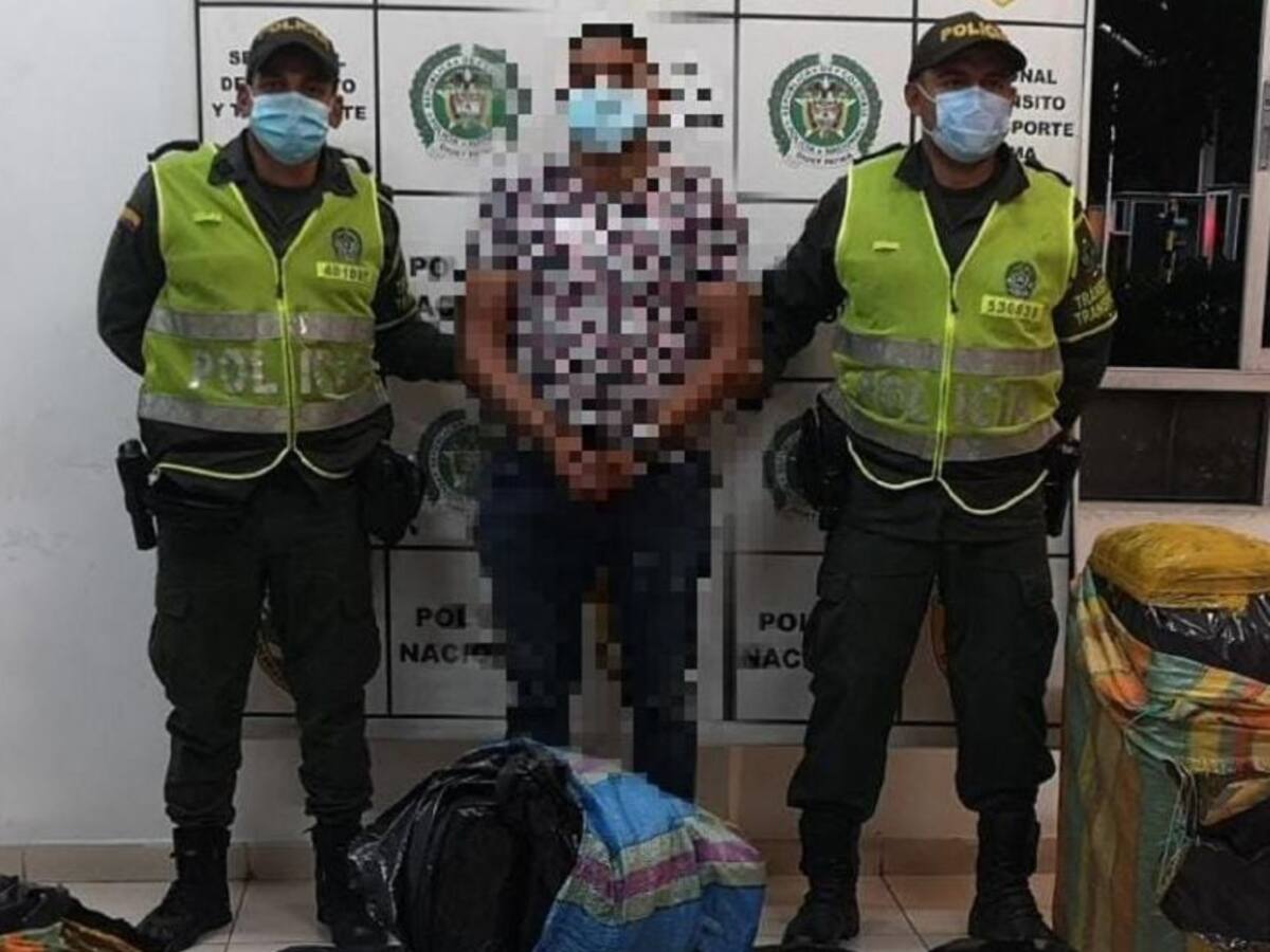 153 kilos de marihuana fueron incautados en la vía Ibagué-Espinal