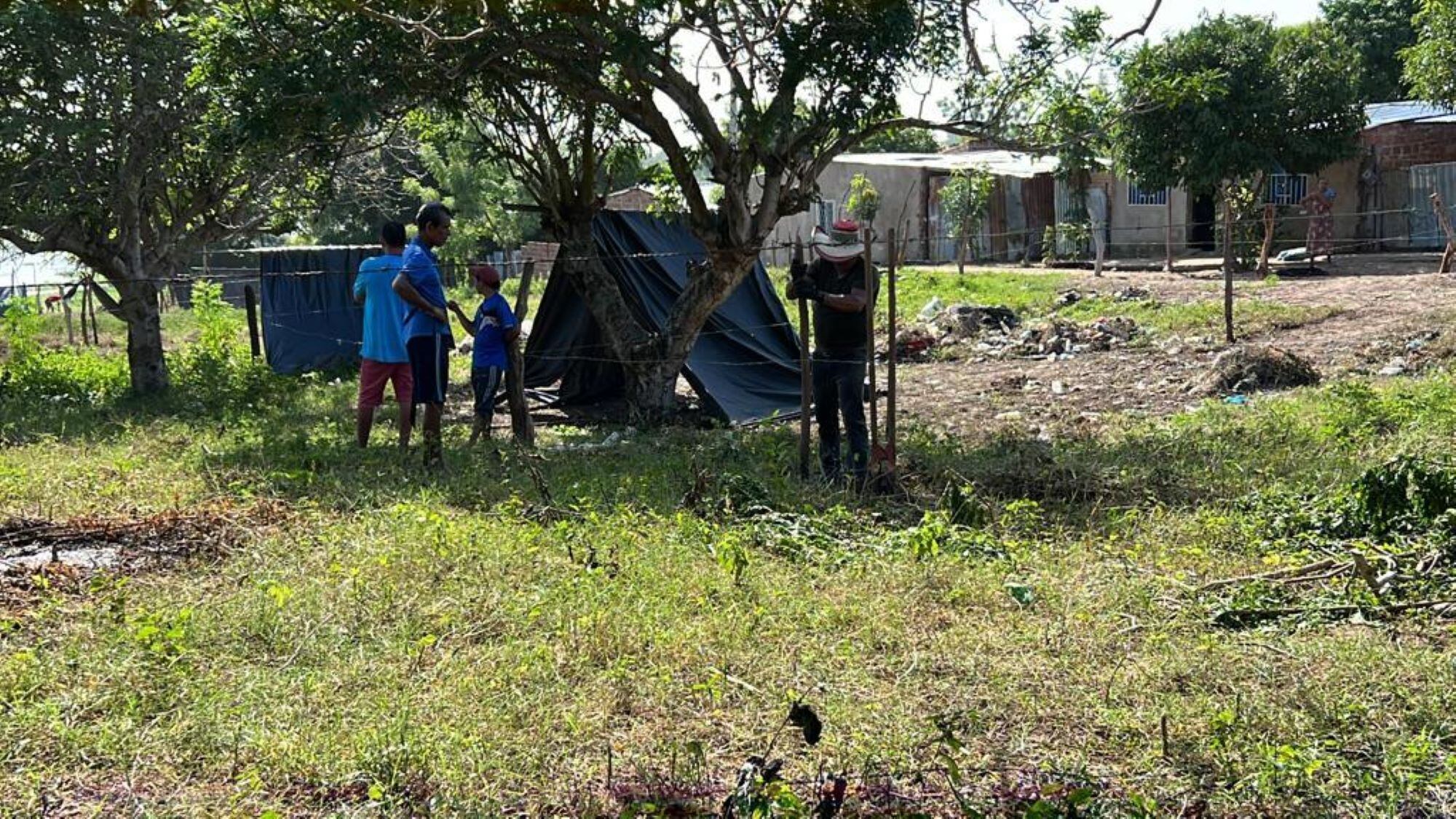 Invasión de tierras en el Magdalena/ Archivo, Andrés del Portillo