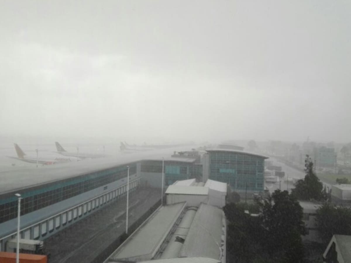 Tormenta impide despegues desde el aeropuerto El Dorado