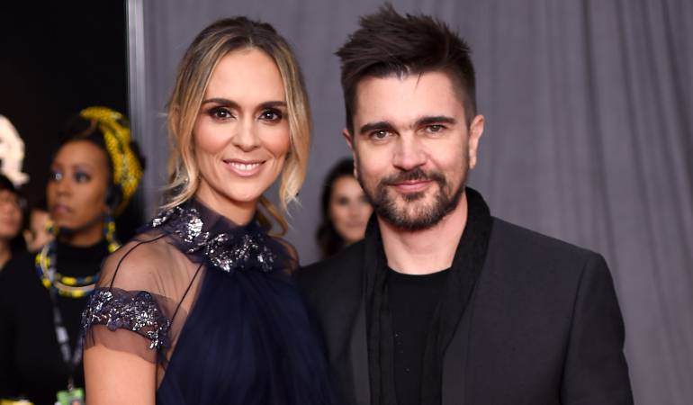 Karen Martínez y Juanes 