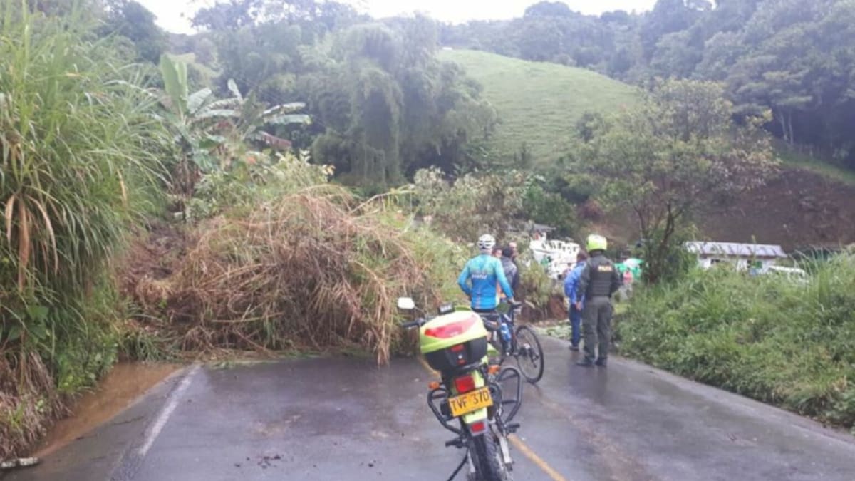 Seis de los 14 municipios de Risaralda están en riesgo de deslizamientos
