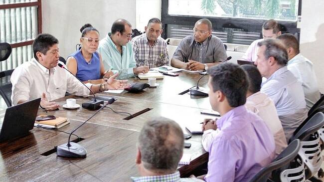 El pasado 8 de mayo el alcalde electo Antonio Quinto Guerra Varela instaló una comisión de empalme, previo a su posesión. Foto: Prensa Alcaldía de Cartagena