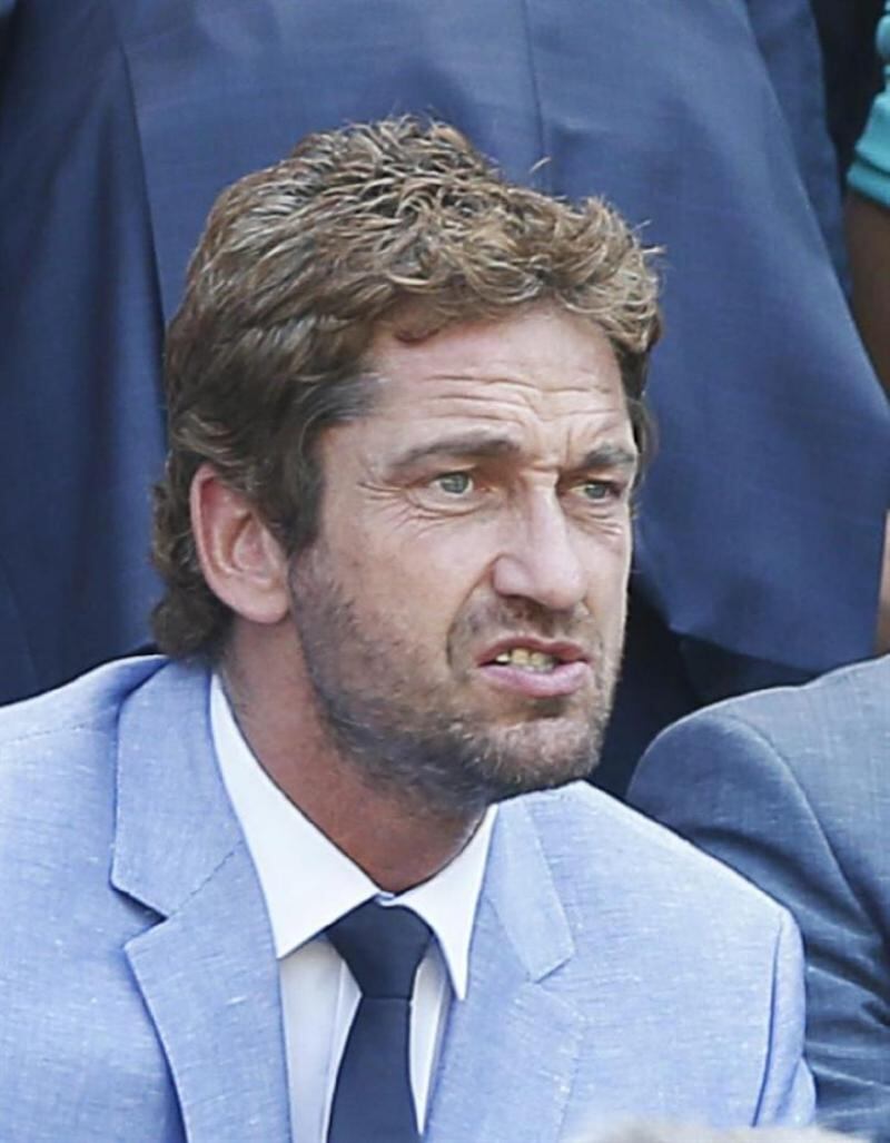 Gerard Butler, actor británico.