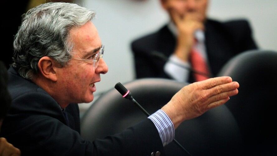 El senador Álvaro Uribe. Foto: Colprensa