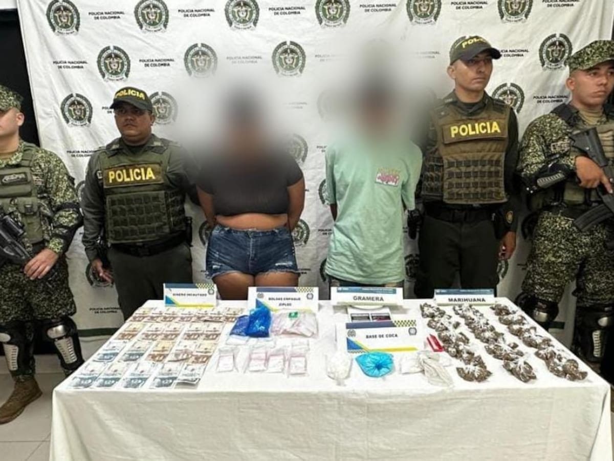 Redada de la Policía dejó ocho presuntos expendedores capturados en Bolívar