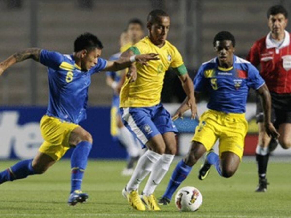 Brasil empató ante Ecuador en su debut en el Sudamericanco Sub 20