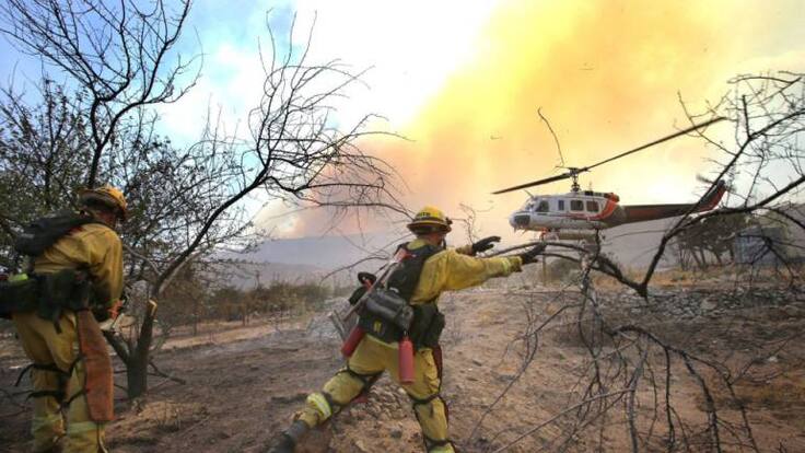 Carmenza Ríos, pereirana damnificada con los incendios en California