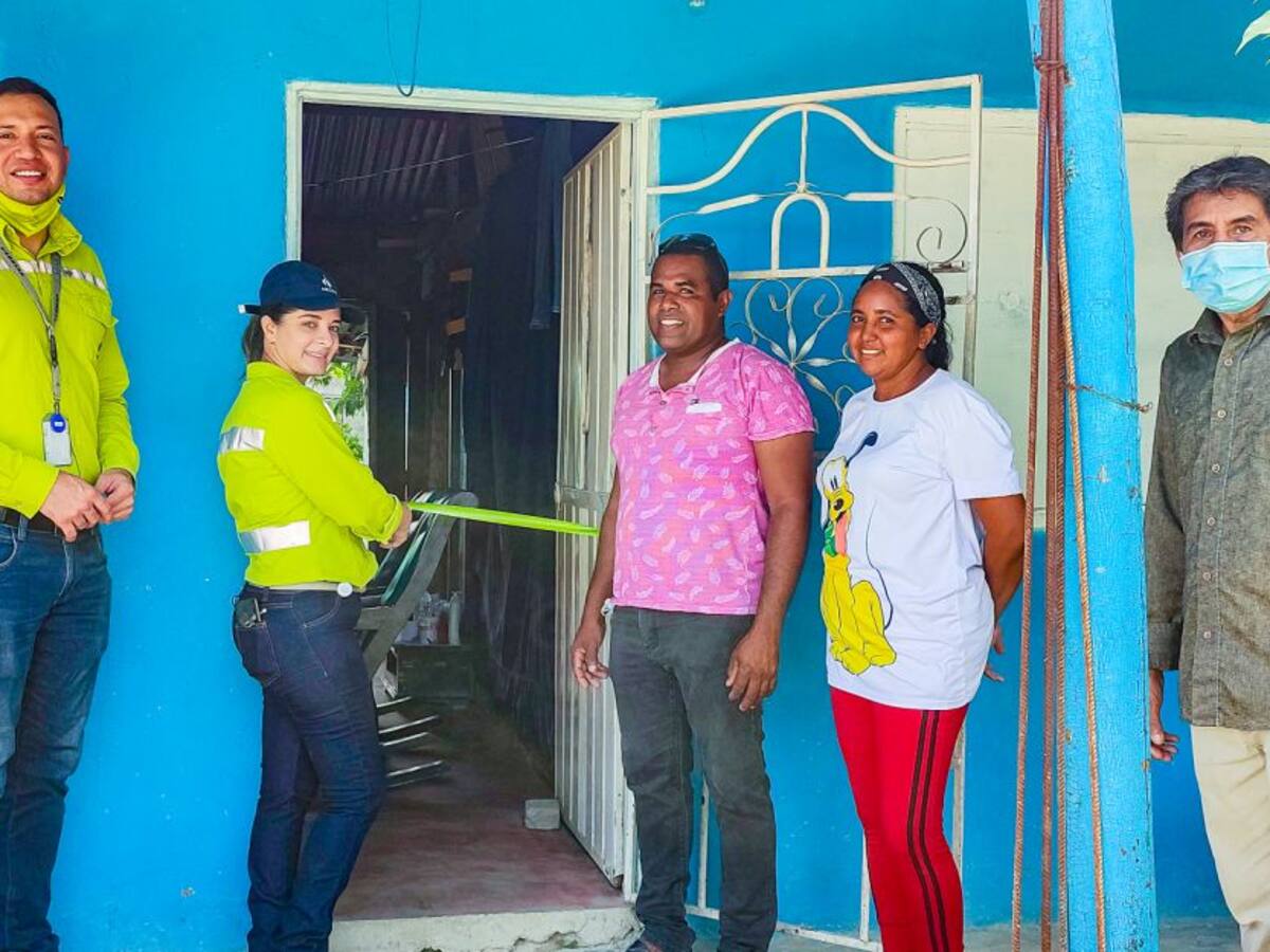 Argos contribuyó al mejoramiento de 30 viviendas en Membrillal