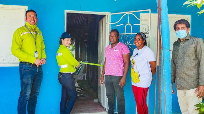 Estas familias ya hacen parte de un grupo de 110 beneficiarios del programa de Hogares Saludables