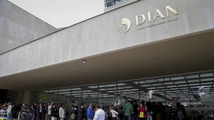 Dirección de Impuestos y Aduanas Nacionales. Foto: Colprensa