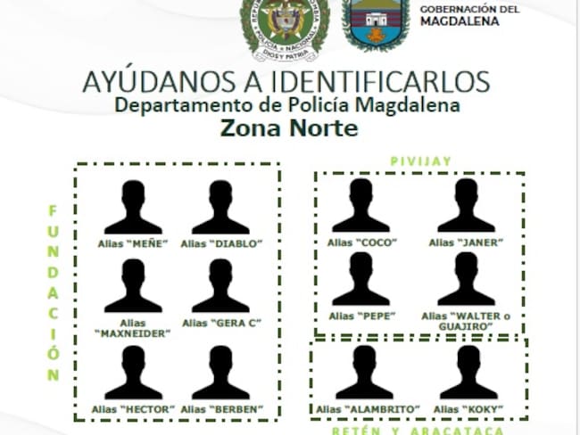 En el Magdalena le declaran la ‘guerra’ a Los Primos, presuntos sicarios de la zona norte