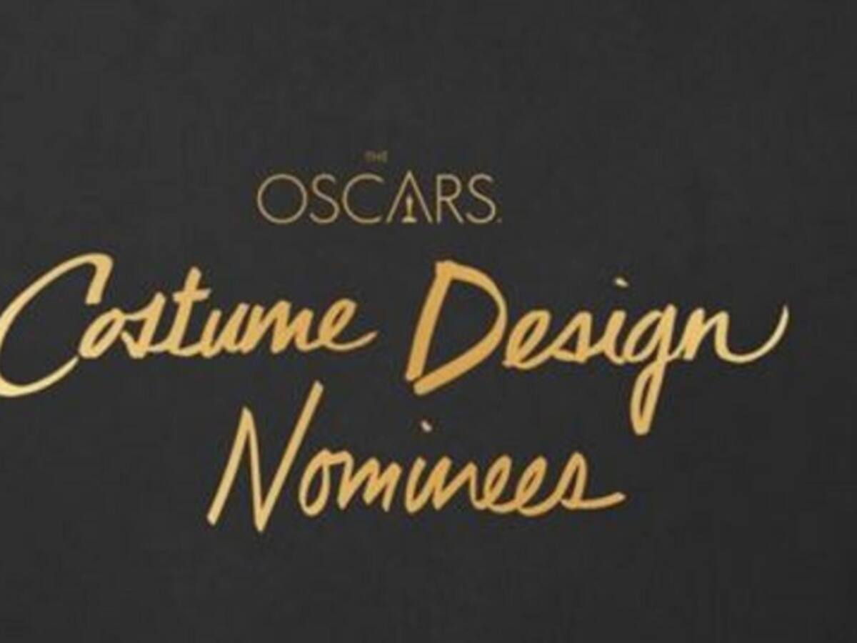 Los nominados a los Premios Óscar como Mejor Diseño de Vestuario
