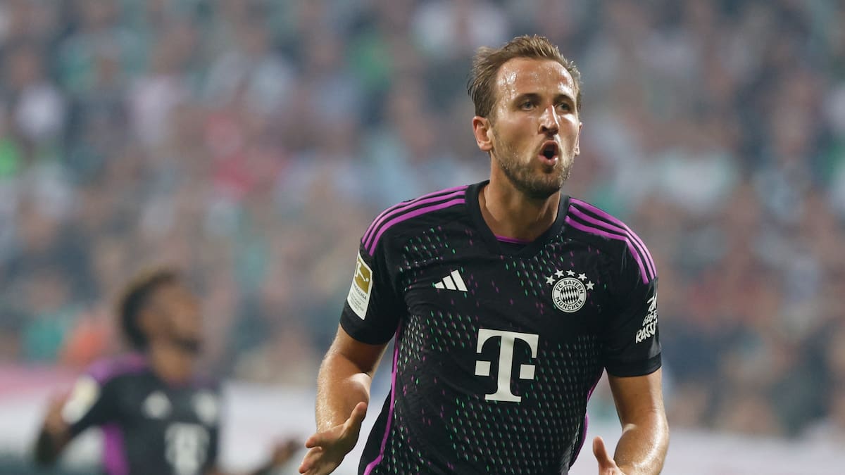 Video: Harry Kane marcó su primer gol con la camiseta del Bayern Múnich