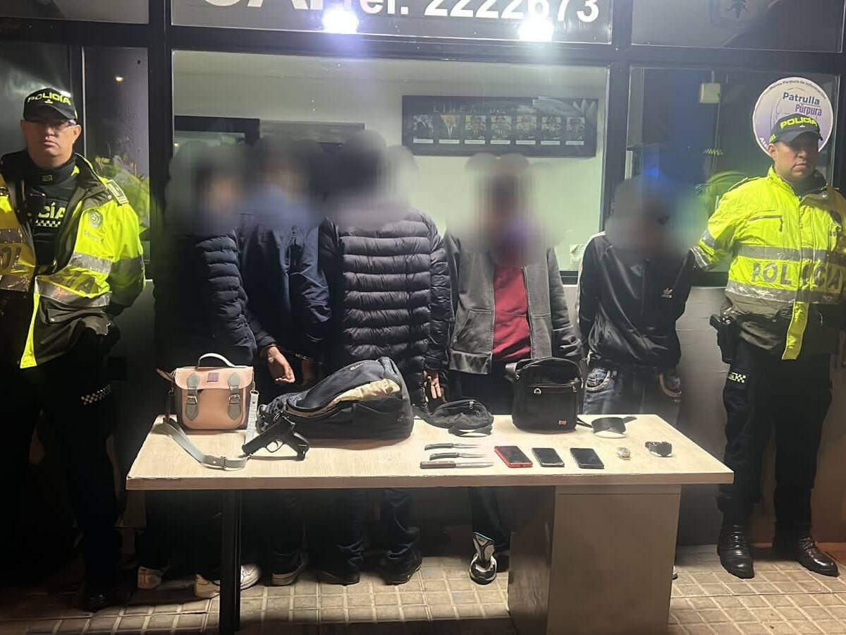 Menores fueron capturados por intento de atraco a un bus del SITP
