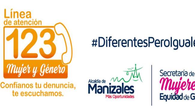 La Línea 123 Mujer y Género de Manizales está habilitada las 24 horas del día