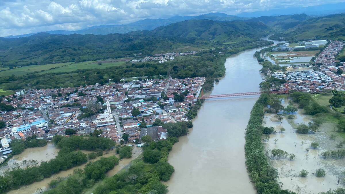 Alerta en Pereira y La Virginia por aumento en el nivel del río Cauca