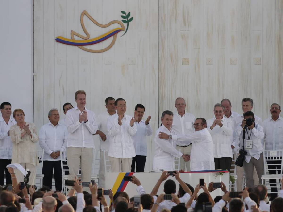 Un año de la firma de la paz en Cartagena