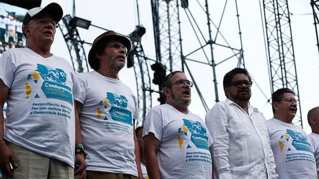 Farc se reunieron con los países garantes del proceso de paz. Foto: Colprensa