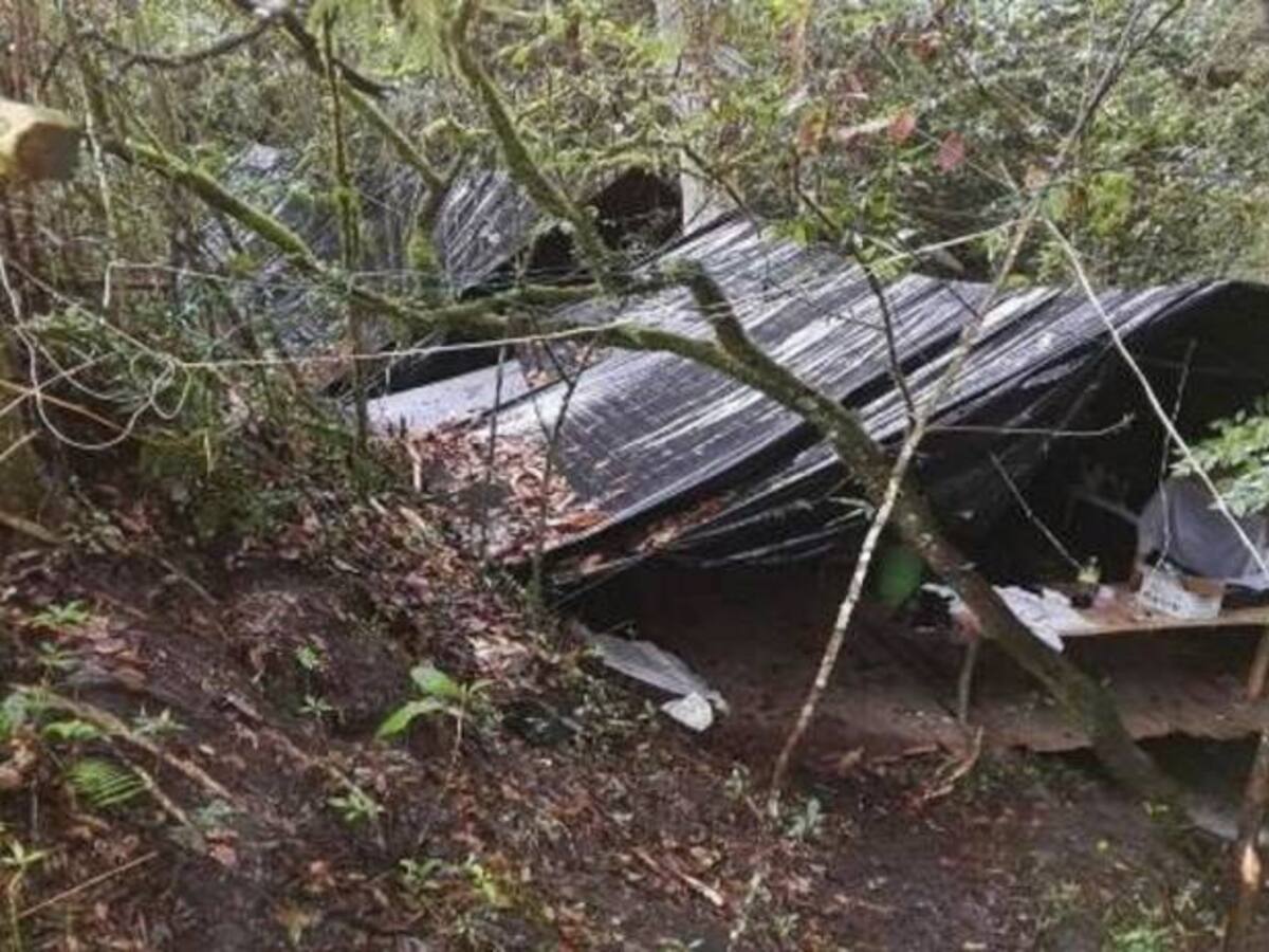 Policía destruyó laboratorio de cocaína en Guayatá, Boyacá