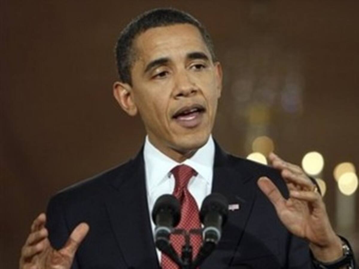 Barack Obama dice que los bancos son culpables de la crisis económica