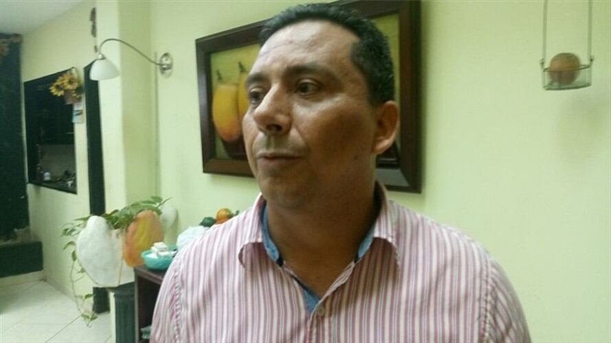 El alcalde de Canalete, Armando Lambertínez. Foto: Cortesía