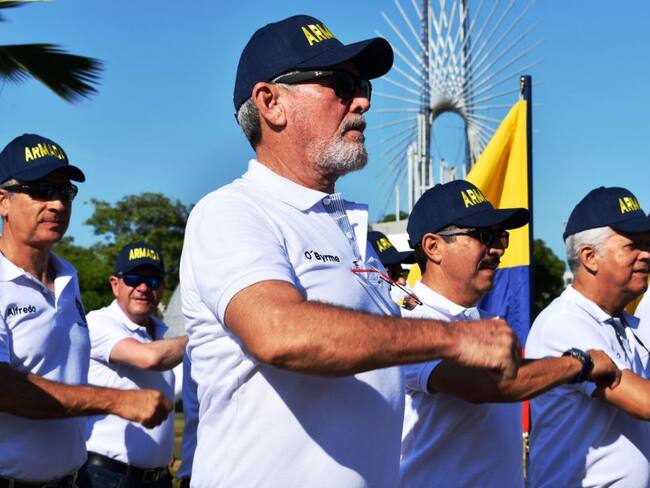Oficiales celebran 43 años de su ingreso a la Escuela Naval de Cadetes