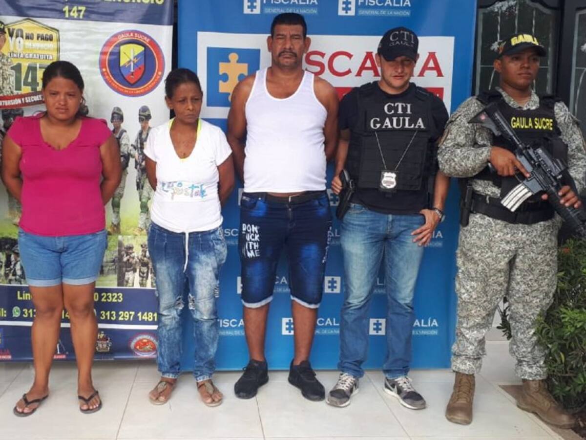 Caen tres presuntos integrantes del Clan del Golfo en la Mojana sucreña